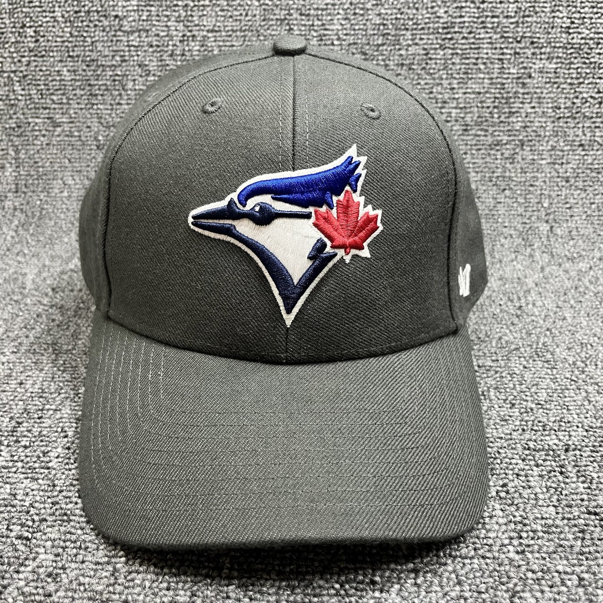 Toronto Blue Jays '47 MVP Hat Charcoal Grey Adjustable MLB Baseball Cap OSFA