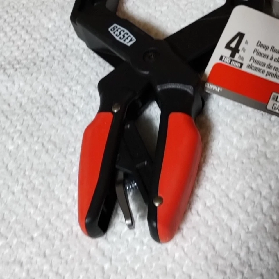 *NEW* Lot Of 2  Bessey Xcrg4 Spring Clamp,9 In L,4 & (2 ) 7 3/4 In L, 2.25" (I) - Image 3 of 4