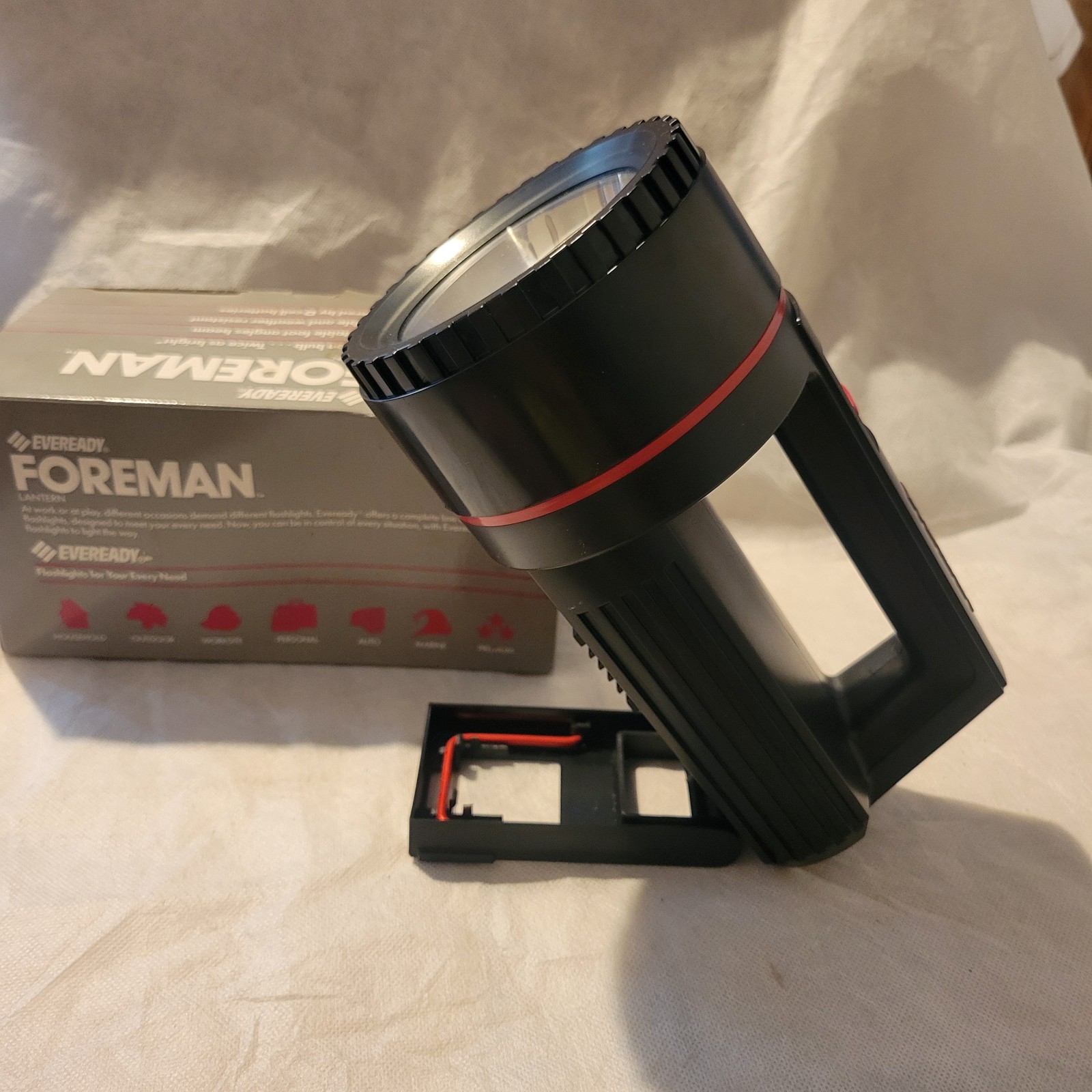 Vintage Ever Ready Foreman Lantern flashlight adjustable new!