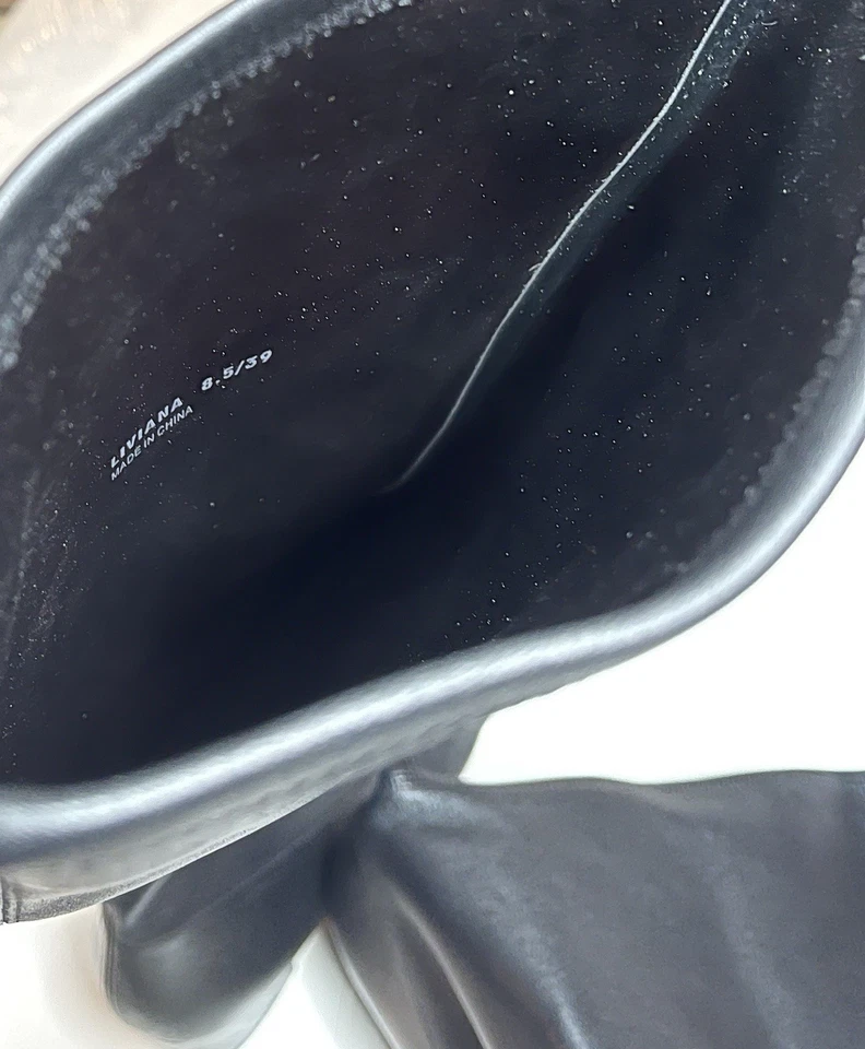 Stuart Weitzman Liviana Knee High Leather Boots Sz US 8.5 - Image 4 of 4