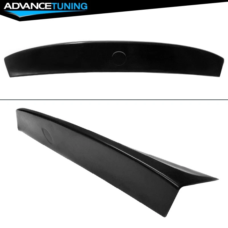 Fits 00-06 BMW E46 3-Series Coupe 2-Door CSL Style Black Rear Trunk Spoiler - PU Foto 3 de 4