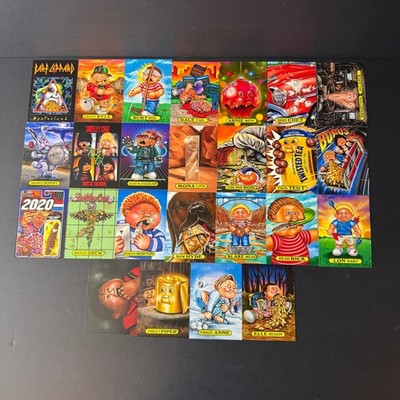 Garbage Pail Kids Michael Barnard Original GPK-Themed Signed Card Set   25 Cards