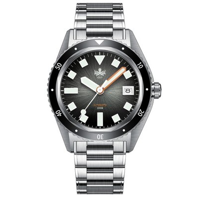 Phoibos Argo PY052C Automatic Diver 200M - Spiral Sunray Gray