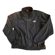 The North Face Apex Bionic Mens L Jacket Black Full Zip Softshell No Tags