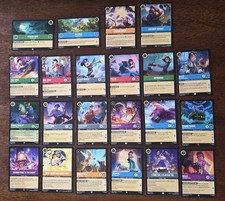Disney Lorcana 22-Card Lot  10 Card Bonus Powerline Lot