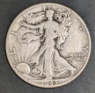 A Silver Walking Liberty Half Dollar 1943