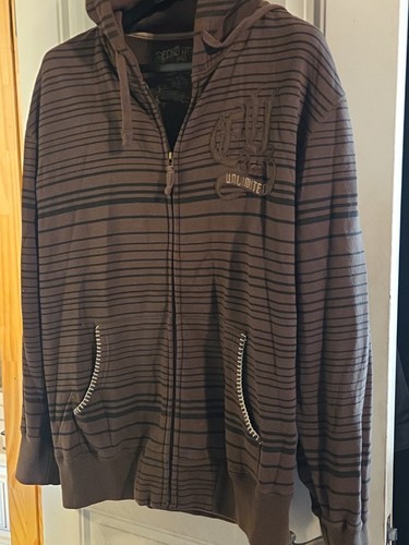 Ecko Unlimited Zip Up Hoodie Herren XL Baggy Hiphop Rhino R2 - Bild 2 von 15