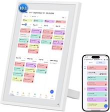 10.1" Digital Calendar Smart Photo Frame - Family Organizer Chore Chart
