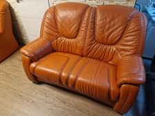 Sofas,Sitzgarnitur,Wohnzimmer,Echtleder 2-Sitzer und 3-Sitzer Sofa 