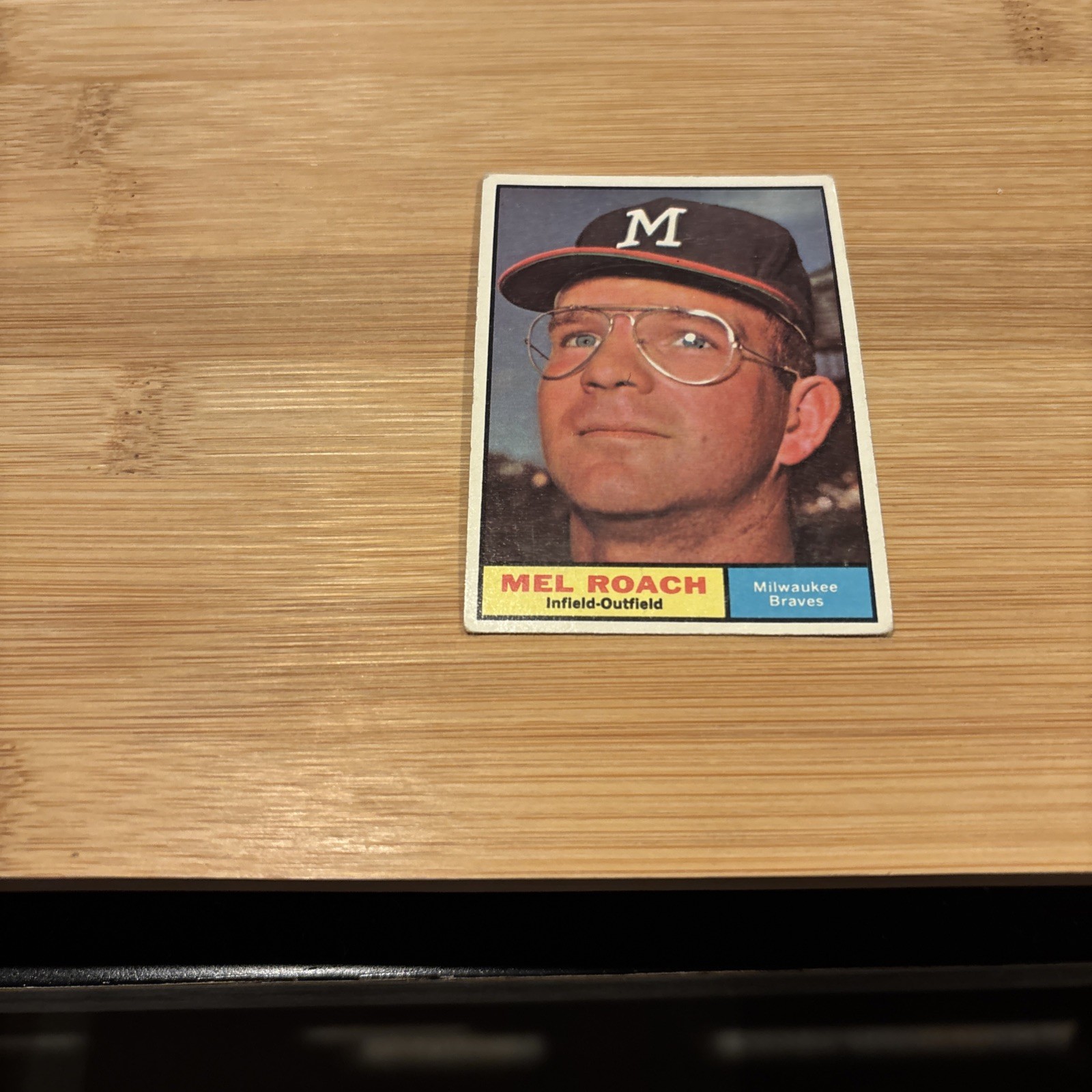 1961 Topps # 217 Mel Roach Vg