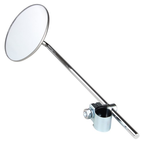 Universal Spiegel BUMM rostfrei Klemmmontage Lenker für Moped Mokick Mofa - Bild 1 von 5