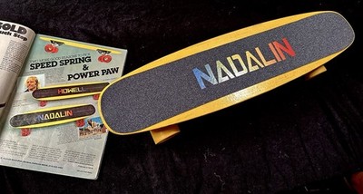 NADALIN, Power Paw. Speed Spring 70er Jahre Skateboard, restauriert!
