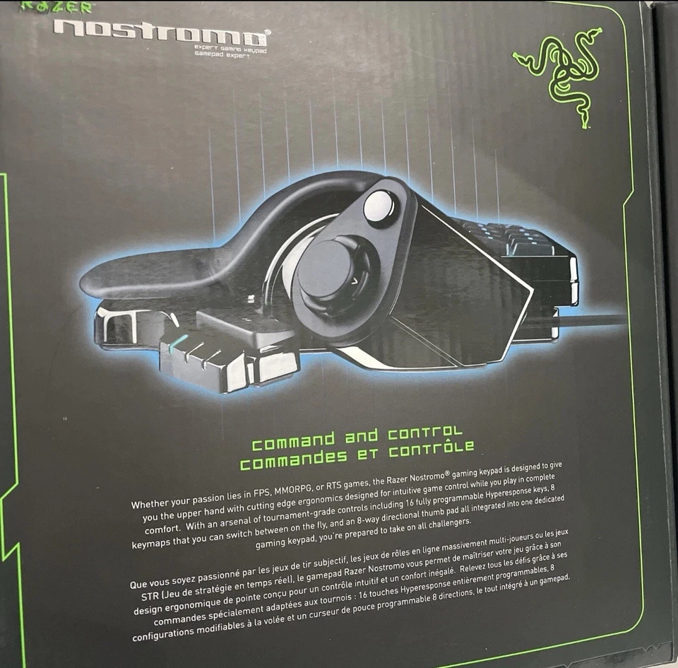 Razer Nostromo RZ07-00490100-R3U1 Wired Keyboard BRAND NEW Sealed - Image 2 of 4