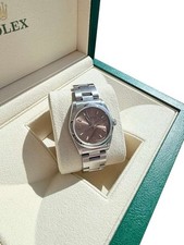 Rolex Oyster Perpetual 31 Midsize Salmon Dial Stainless Steel Ladies Watch 77080 3