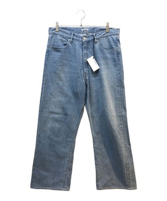 パンツ SELVEDGE FADED LIGHT DENIM PANTS 4 Namu Shop - Auralee Selvedge Faded Light Denim Pants - Light