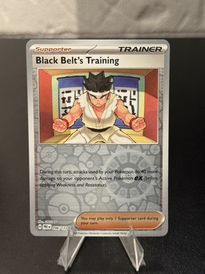 Black Belt's Training 096/131 Sv: Prismatic Evolutions Reverse Holo