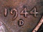 1944 D Clipped  and DD  — photo 1