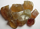 APATITE, LIGHT GREEN TO AMBER, CAT EYE ROUGH FOR FACETING, TANZANIA, AFRICA — photo 2