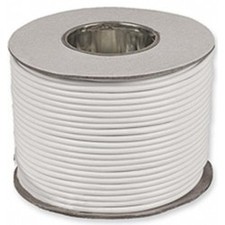 Doncaster Cable White Flex 50m 2 x 0.75 1.15 per metre