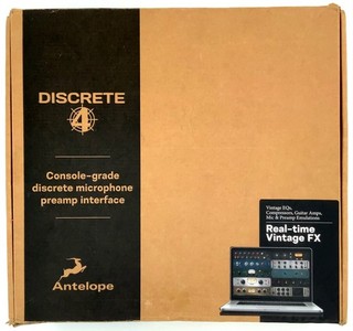 Antelope Audio Discrete 4 Synergy Core Desktop Audio Interface