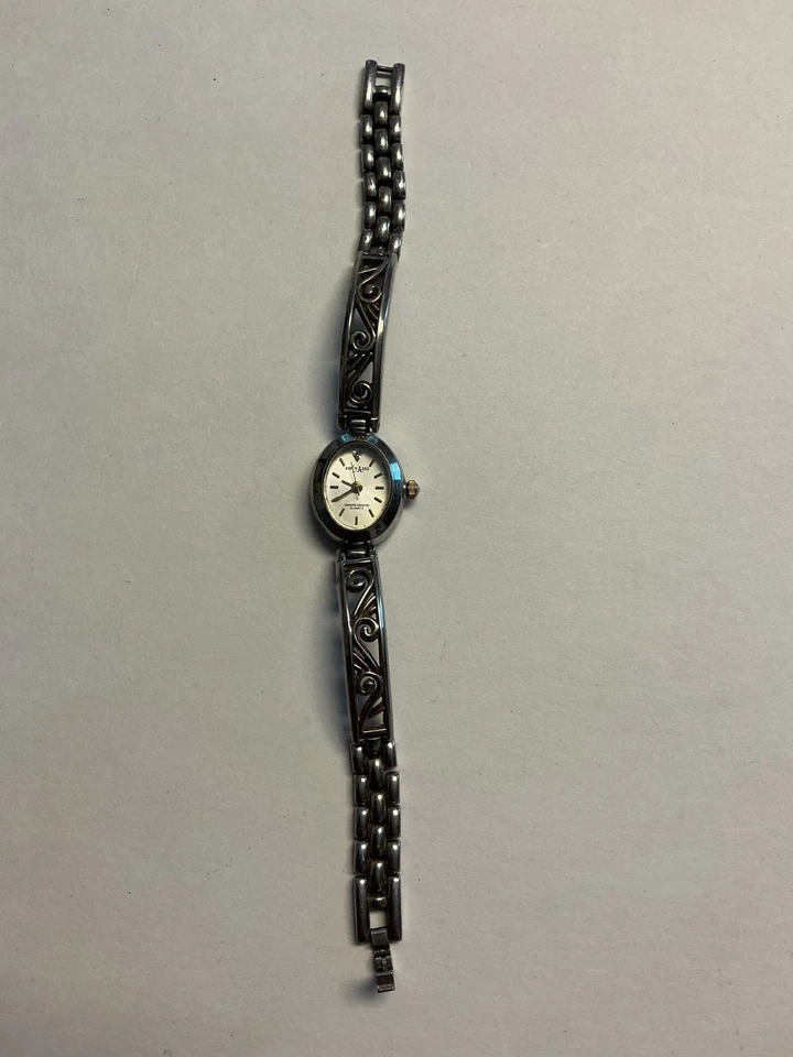 VINTAGE EXP L.R.AESS LADY WATCH GENUINE DIAMOND B6-46 - Image 4 of 4