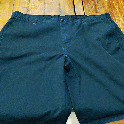 Dickies, Dickies Men's Black Vintage Work Shorts Cell Pocket Waist 42" Inseam 13"