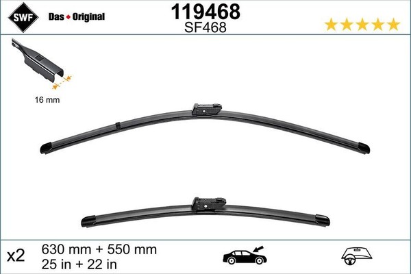 SWF 119468 SWF Visioflex OE (X2) FüR Seat VW-image
