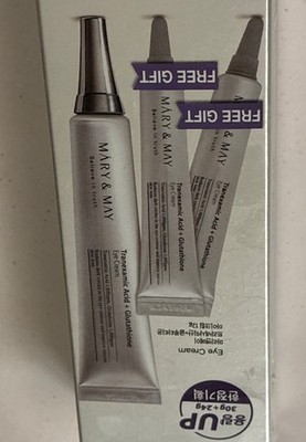 MARY & MAY Tranexamic Acid + Glutathione Eye Cream 1Set 3 Korean cosmetics