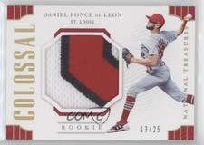 2019 Panini National Treasures Holo Gold 13/25 Daniel Ponce de Leon #RCM-DP y0i
