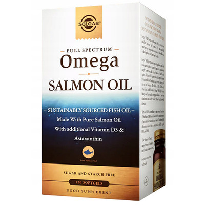 Wild Alaskan full spectrum Omega 120 Weichkapseln Solgar