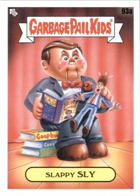 2022 Topps Garbage Pail Kids Book Worms - Slappy Sly Card #93a