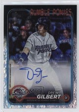 2024 Topps Pro Debut Sparkle Foil Auto 187/199 Drew Gilbert #PD-114 Auto 12ky