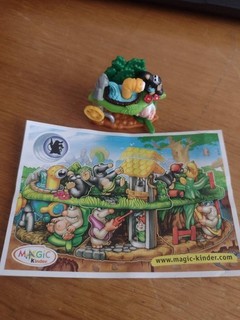 Ü Ei "Mission Maulwurf Gartenland" 1 Steckpuzzle BPZ