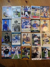 20 SIGNED Toronto Blue Jay BASEBALL CARD LOT Vintage IP AUTO autographed 