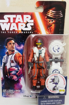 #ad #ad Star Wars : The Force Awakening Poe Dameron Basic Figure AU $50.00