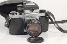 Vintage Asahi Pentax SV 35mm SLR Camera w/ Super-Takumar 55mm f1.8 Parts Repair