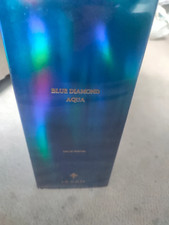 Ibrahim Al Qureshi blue diamond aqua EDP, New unopened