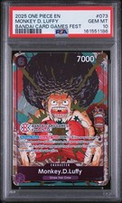 Buy Monkey.D.Luffy (BANDAI Card Games Fest 25-26) OP07-073 One