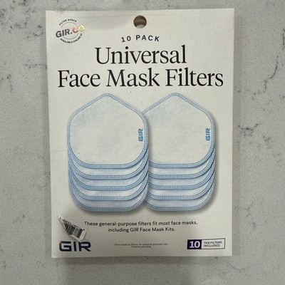 Bulk Lot of 60- 10/per pack Universal White Disposable Mask Filter Inserts