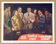 THE FEATHERED SERPENT ‘48 ROLAND WINTERS AS CHAN WITH KEYE LUKE  LC