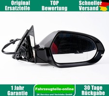 Specchio retrovisore esterno laterale anteriore destro nero brillante LY9B Audi A6 C7 4G 4G1857410M