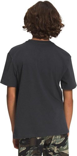 The North Face Boys Graphic Logo Tee Short-sleeved Grey/Orange - Picture 2 of 11