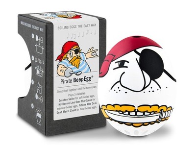 Pirate Beepegg   Egg Timer for Boiling Eggs   Musical Egg Cooker for Soft, Me...