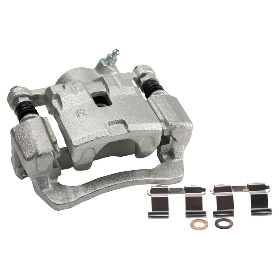 Rear Brake Caliper with Bracket & Hardware Pair for Impreza Forester WRX - Image 2 of 4