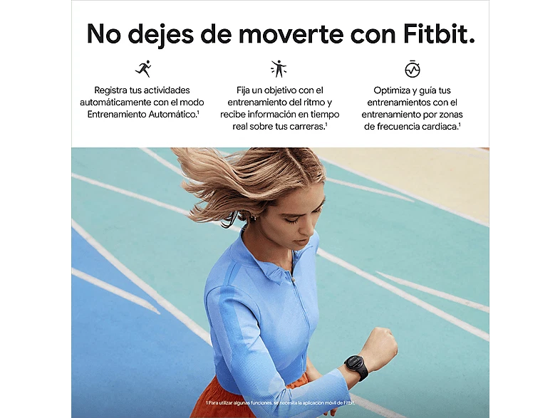 Smartwatch - Google Pixel Watch 2, 41 mm AMOLED, GPS, Android, negro mate, - Imagen 4 de 4