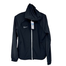 Nike Dri-FIT Strike Full Zip Soccer Jacket Women's MEDIUM Black Grey DH9153