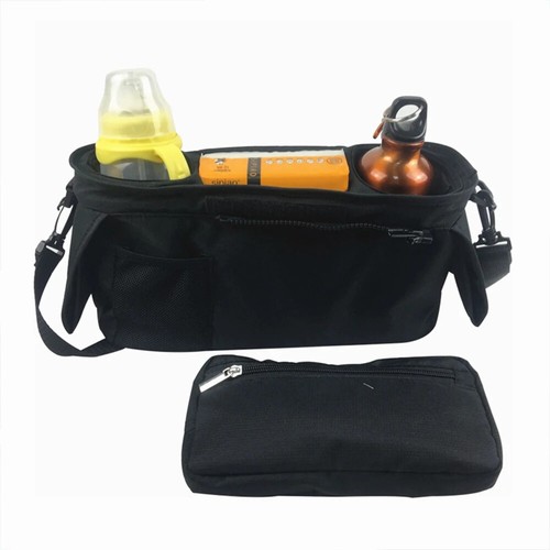 Baby Stroller Organiser Bag Mummy Pram Storage Buggy Storage Cup Bottle Holder` - Picture 7 of 11