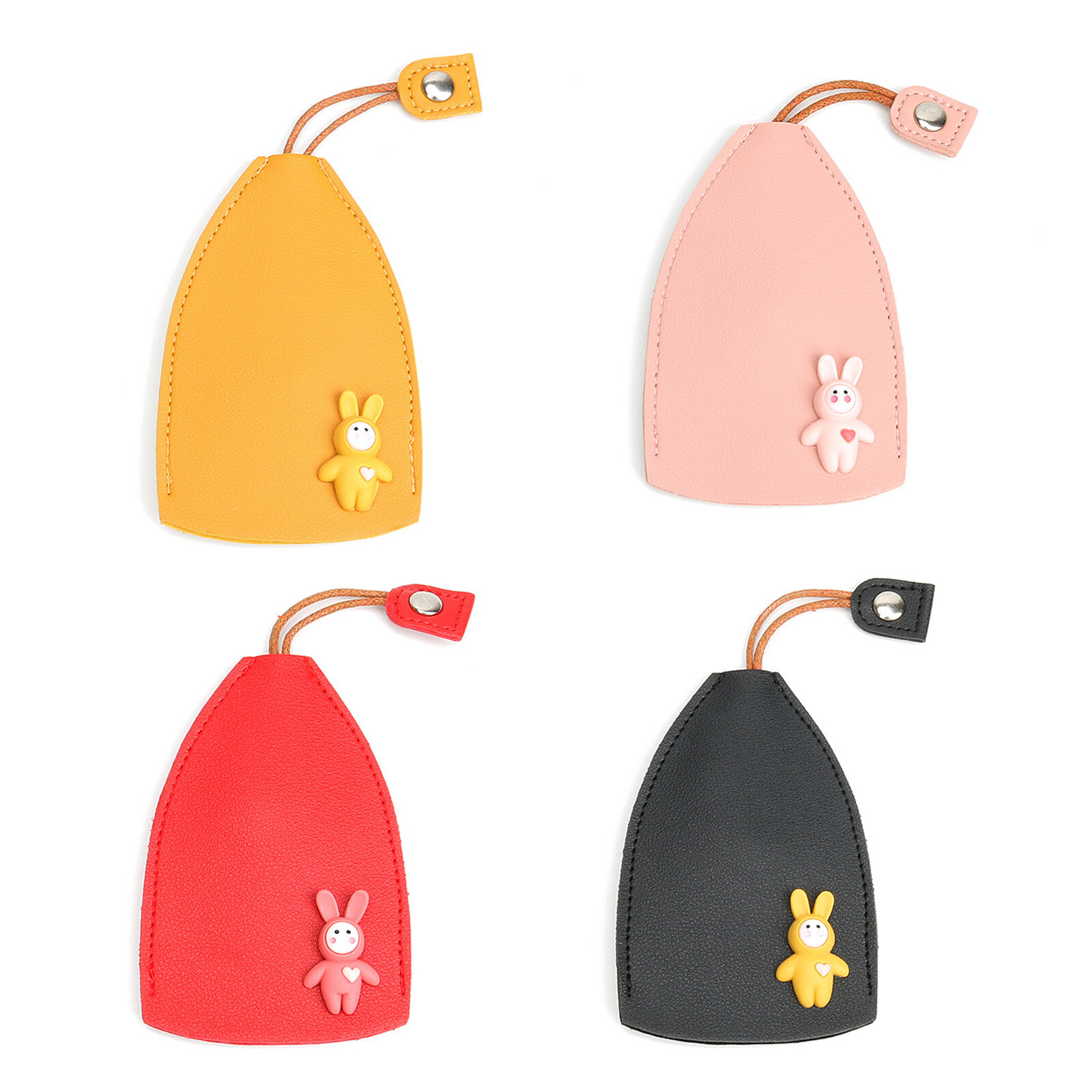 4pcs Car Key Bag Multifunctional PU Pull Type Unisex Christmas Gifts 4pcs-car-key-bag-multifunctional-pu-pull-type-unisex-christmas-gifts