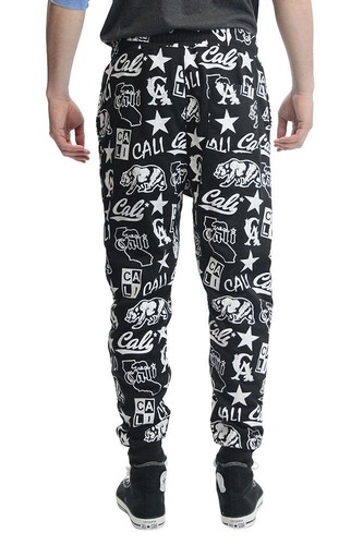 Victorious Men's Print Sports Gym Workout Active Yoga Pants Hipster Jogger Pants - Picture 41 of 206