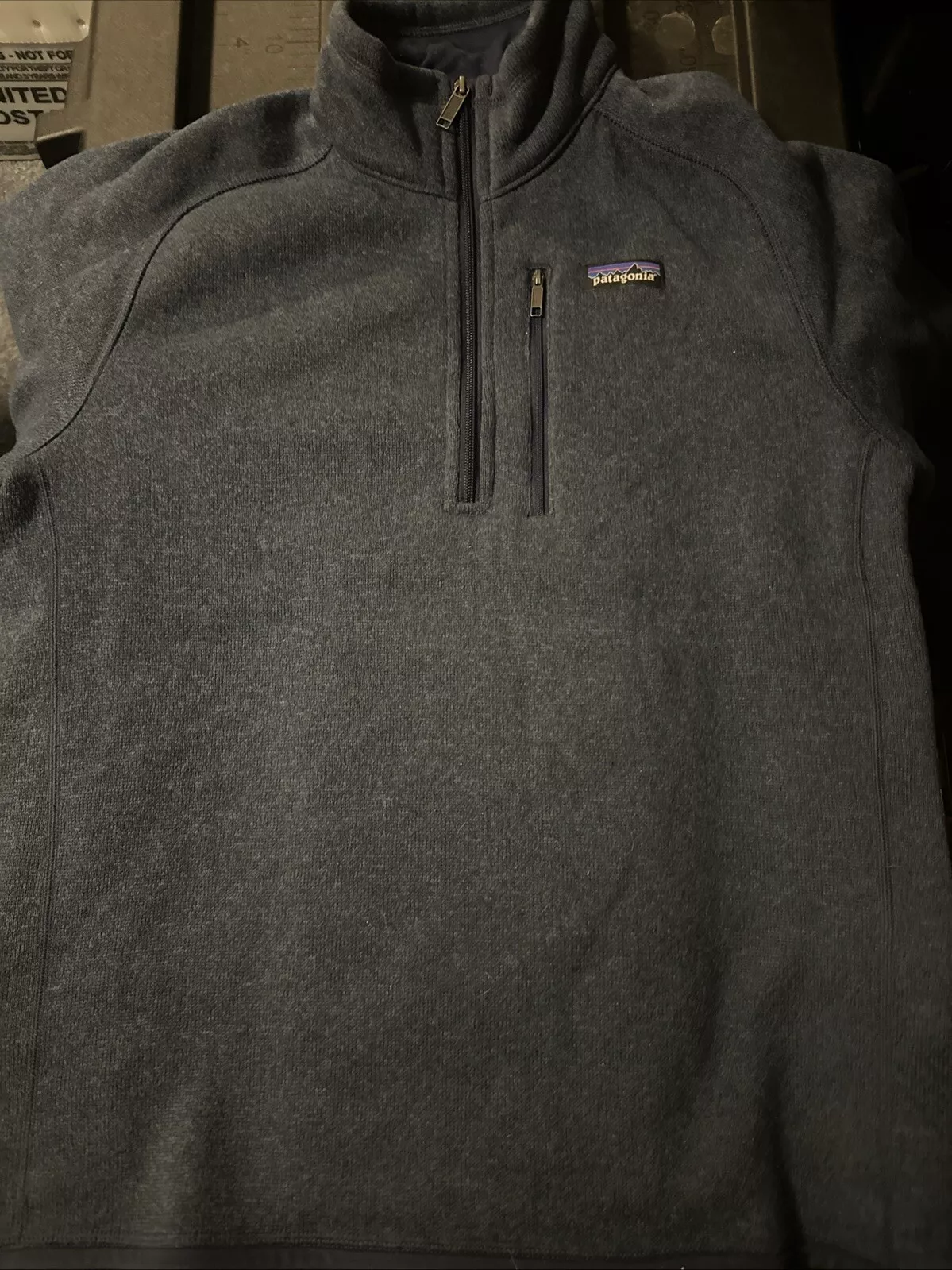 patagonia better sweater half zip vguc jacket